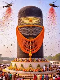 बिहार के कैथवलिया गांव में दुनिया के सबसे बड़े शिवलिंग की प्राणप्रतिष्ठा संपन्न